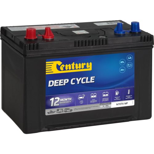 Cn70TX Century Deep Cycle 95ah Battery warranty 12mth