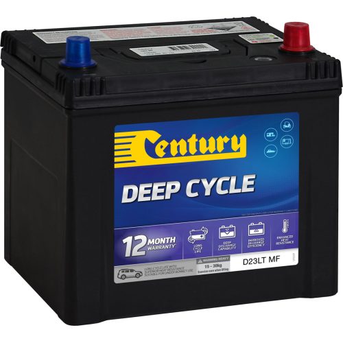 Century D23lt 65ah Deep Cycle Batterywarranty 12 Months