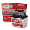 Amp-tech 12 Volt 105 Amps Battery 12 Months Cycling 24 Months Starting Warranty