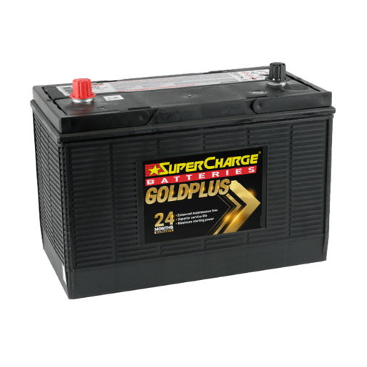 SC86ZMF Supercharge Gold Mf Battery 1000cca With Threaded Posts Warranty 24 Months