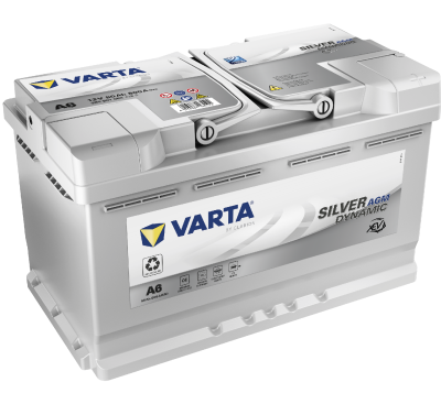 Varta A6 Agm Din75lh Battery 42 Months Priv/12 Months Com