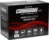 COMMANDER 12V120AH AGM 24MTH WARRANTY