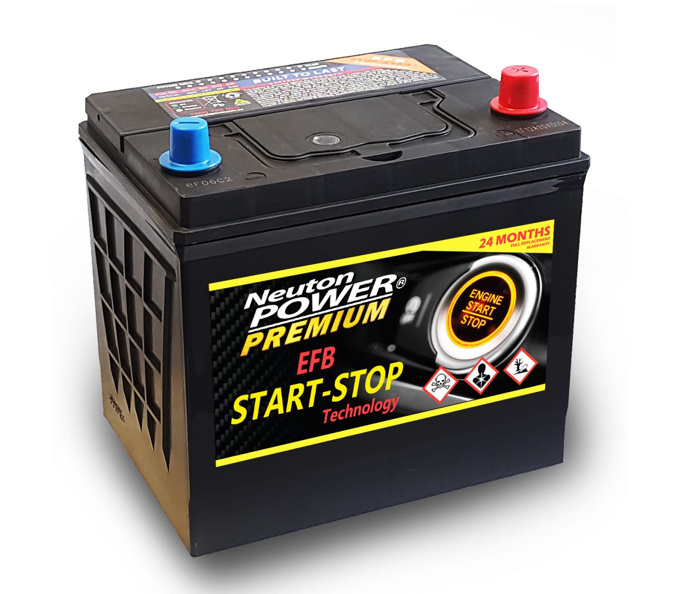 Neuton Power Q85 55d23l Stop/start Battery 24 Months Warranty Private Use/12 Months Commercial