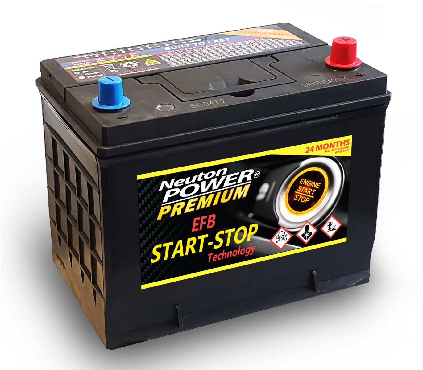Neuton Power S95 Efb 80d26l Stop Start Battery 24 Months Private/12 Months Com Warranty