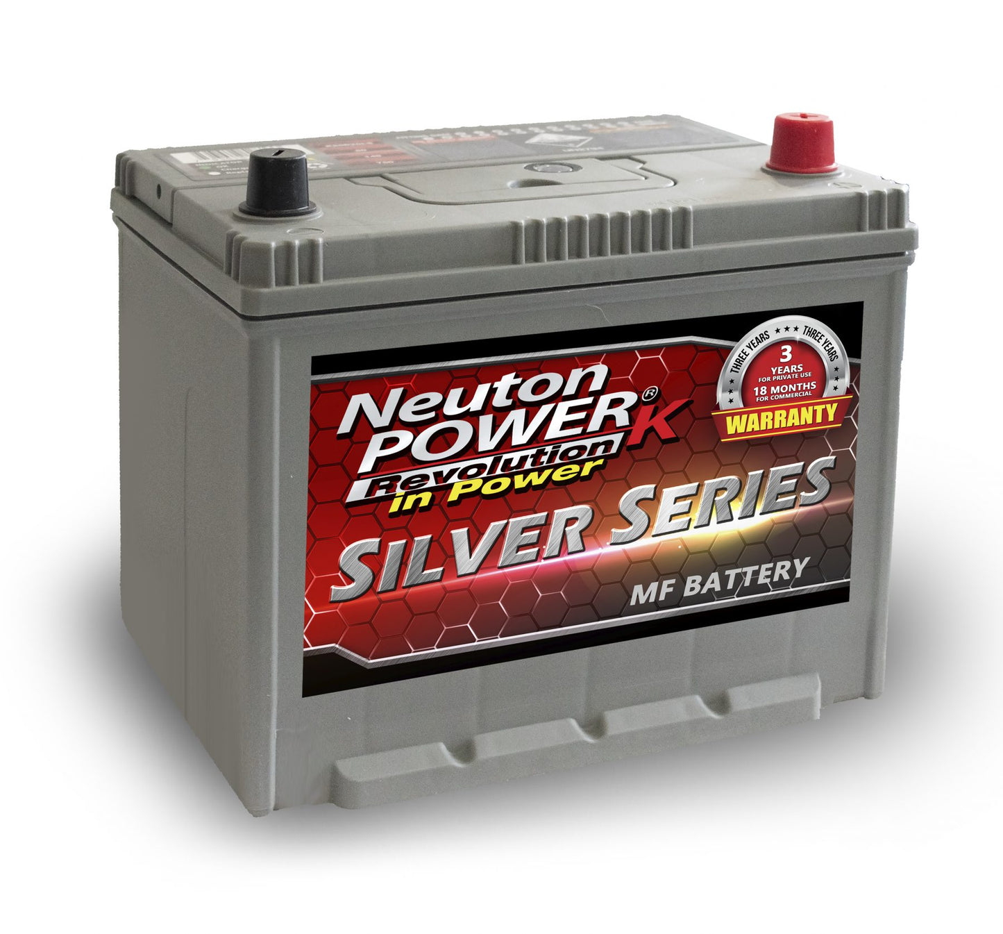 NPNS70LS NEUTON POWER SILVER BATTERY 36MONTHS PRIVATE/ 18 MONTHS COMMERCIAL WARRANTY
