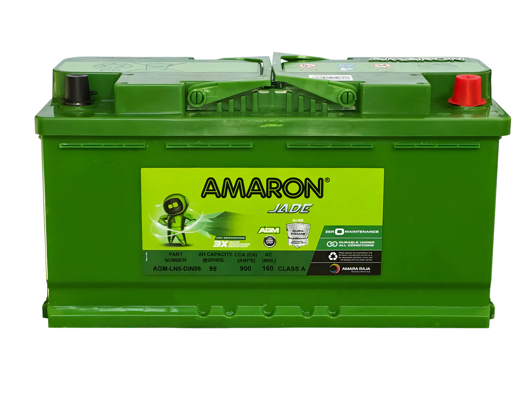 Amaron® AGM Stop Start Battery Din100 LN5 (DIN85LH AGM)