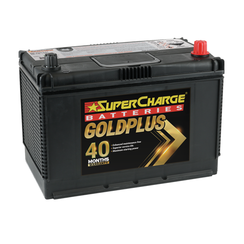 SCN70ZZL 850 Cca Supercharge Gold Mf Battery warranty 40mth Priv/18mth Comm
