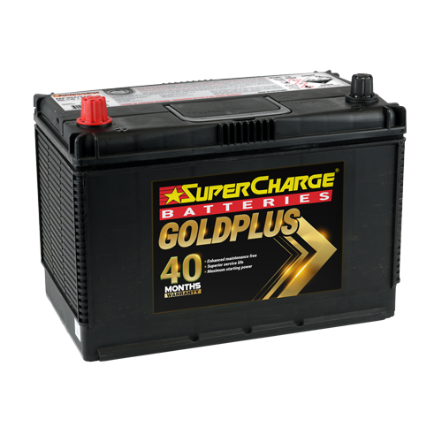 SCN70ZZR 850cca Supercharge Gold Mf Battery warranty 40mth Priv/18mth Comm