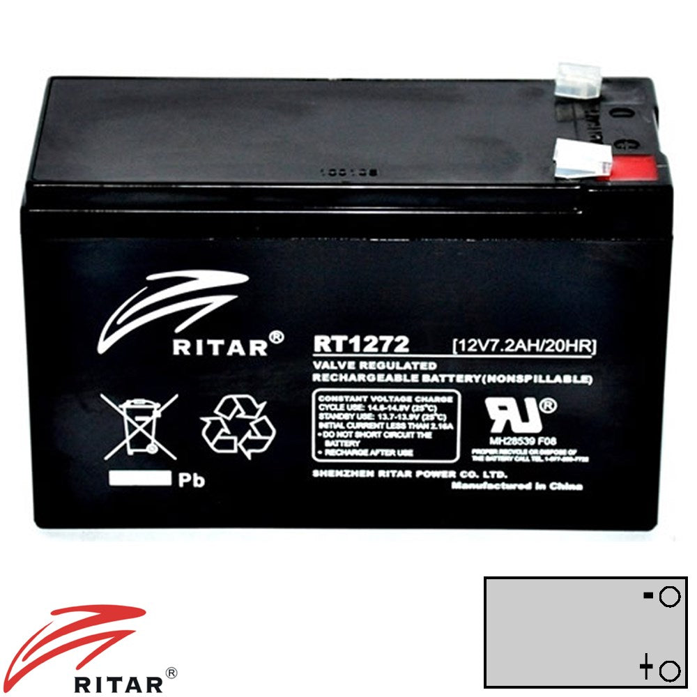 SLA 12V7.2AH RITAR RT1272F1