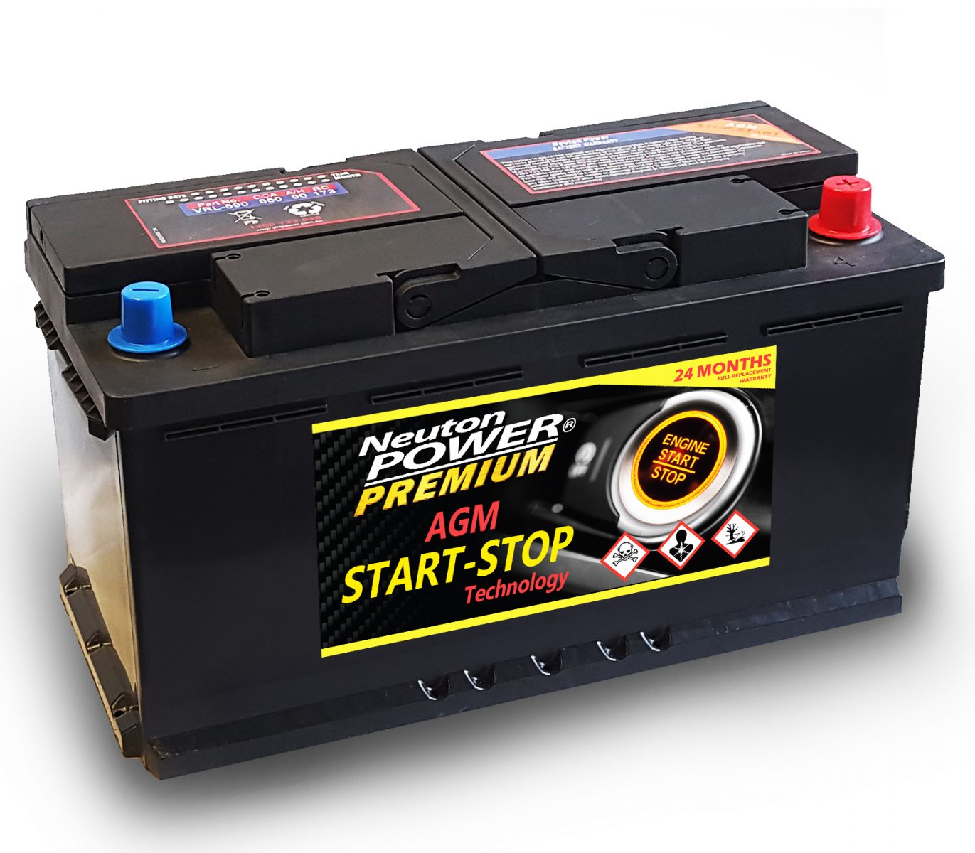 KAGMDIN85LH Neuton Power Agm Start/stop Battery 24 Month Private Warranty/12 Month Commercial