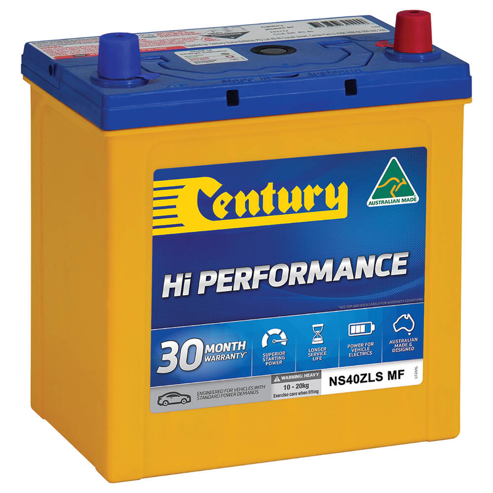 Cns40zls Century 330cca Battery30 Months Warranty/12 Months Commercial